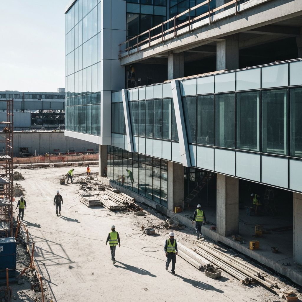 Obra de construção civil